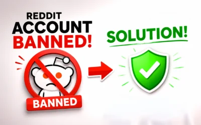 Reddit account ban and solution